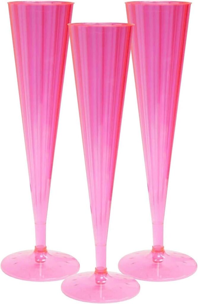 barbie party drinks barbie party pink champagne flutes cups